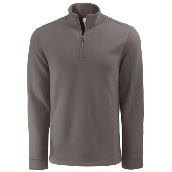 Clique Haven Recycled Mens Quarter Zip Sweatshirt