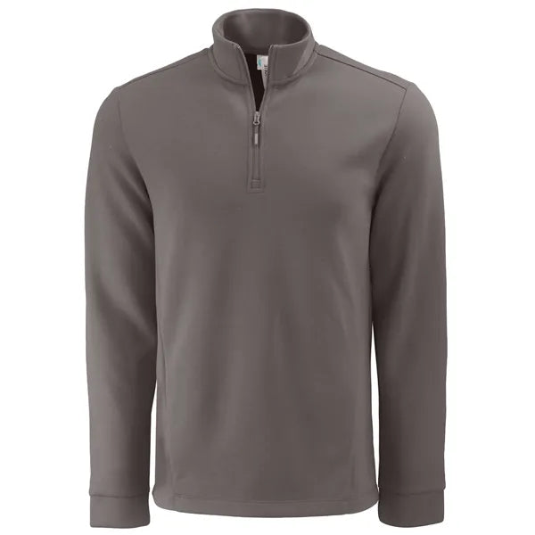 Clique Haven Recycled Mens Quarter Zip Sweatshirt