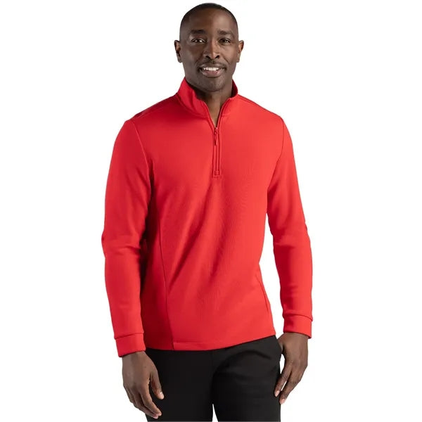 Clique Haven Recycled Mens Quarter Zip Sweatshirt
