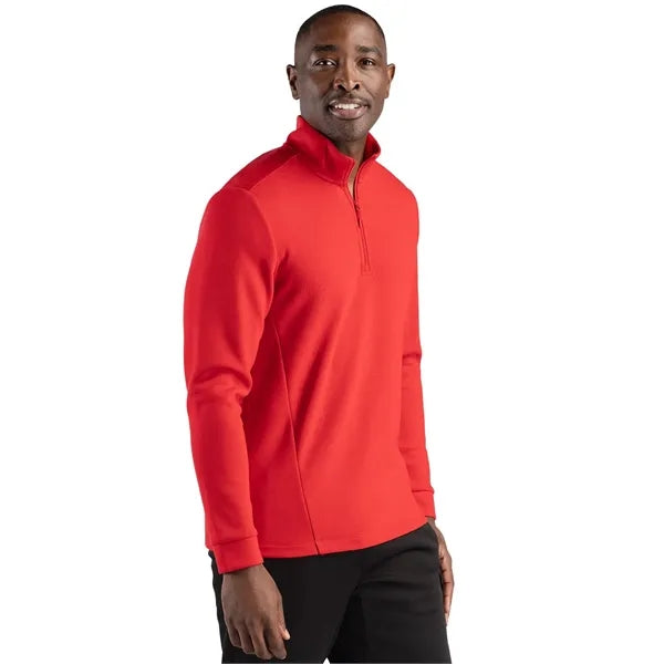 Clique Haven Recycled Mens Quarter Zip Sweatshirt