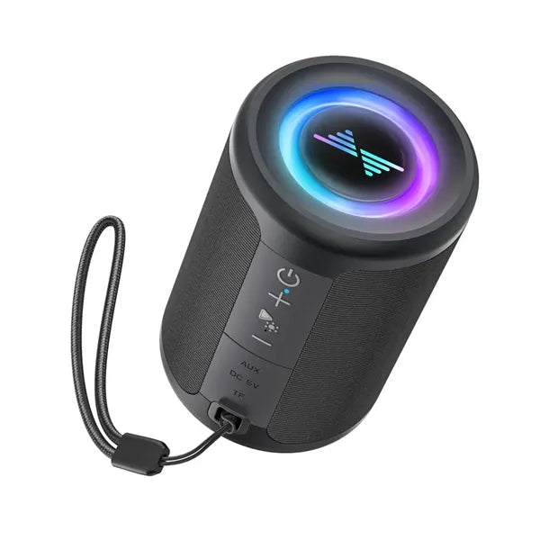 Portable Bluetooth Speaker with Lights