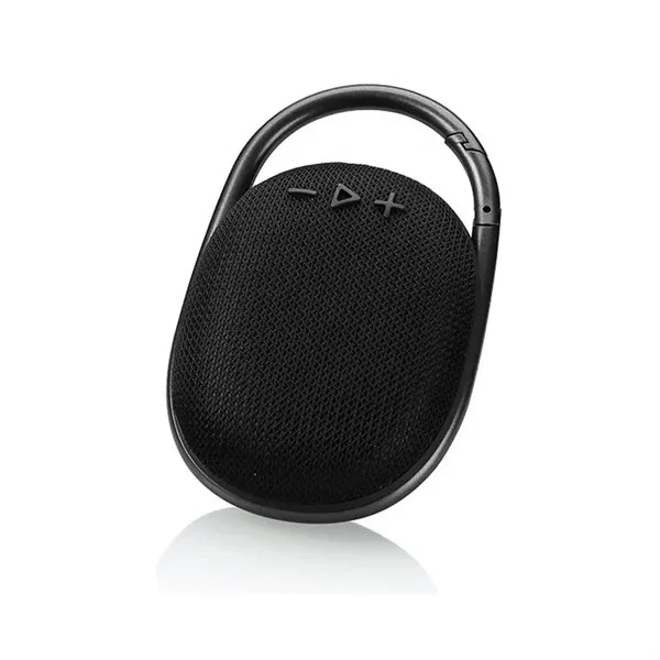 Portable Mini Bluetooth Speaker with Integrated Carabiner