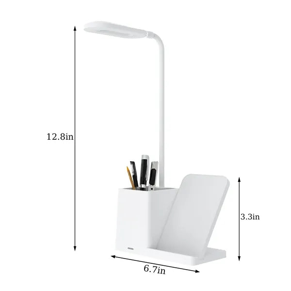 3 In 1 15W Wireless Charging Desk Lamp