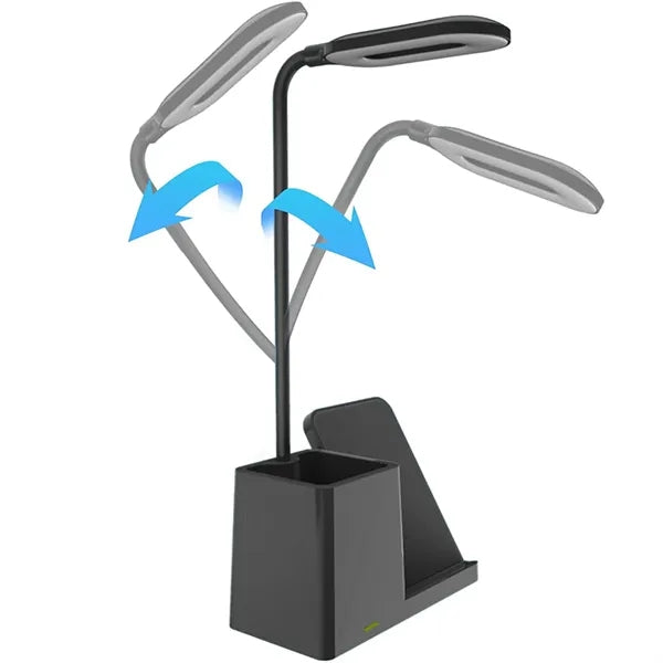 3 In 1 15W Wireless Charging Desk Lamp