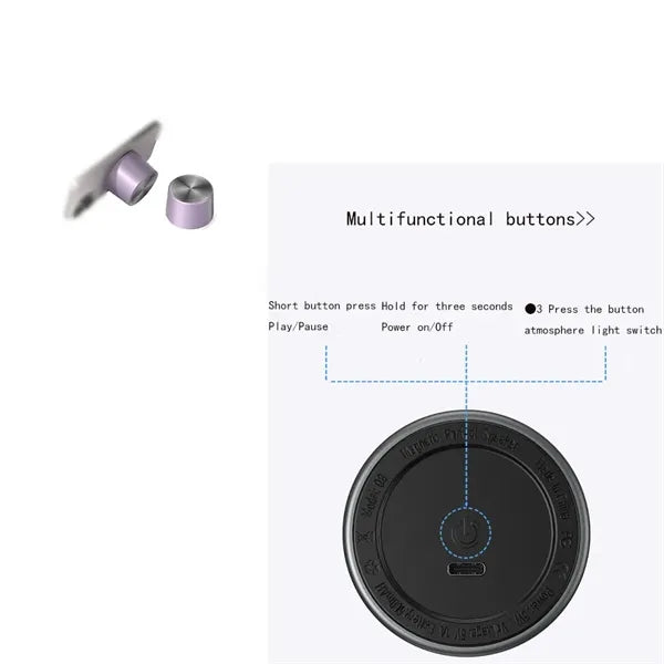 Bluetooth Speaker with Phone Stand