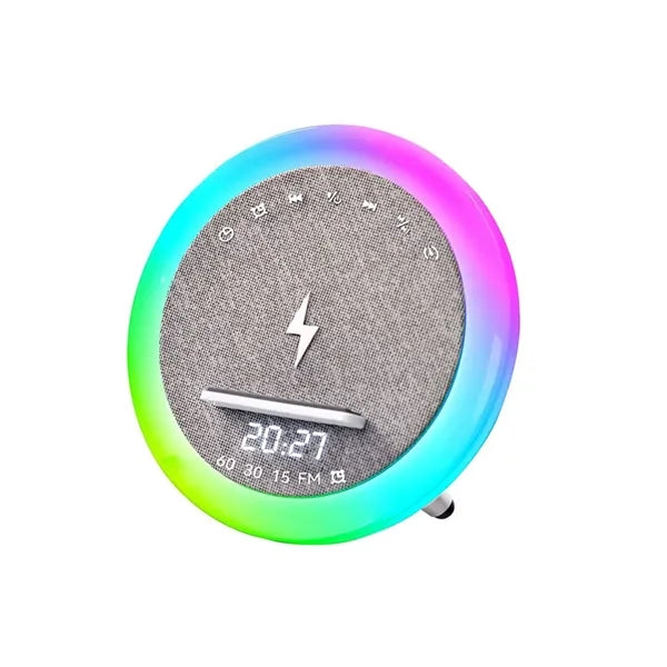 Wireless Charging Modern Speaker with Alarm Clock