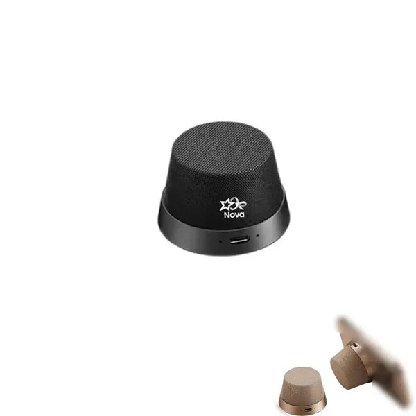 2 in 1 Bluetooth Speaker with Color Light Phone Stand
