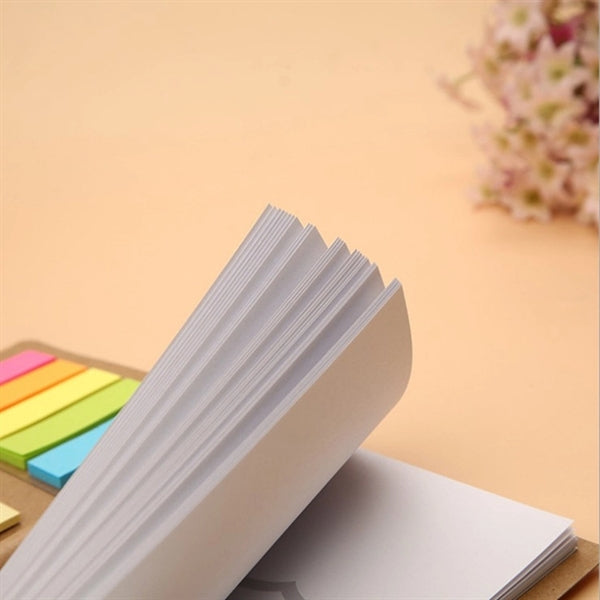 5 7/8" X 4" Sticky Notes Set with An Additional Pen