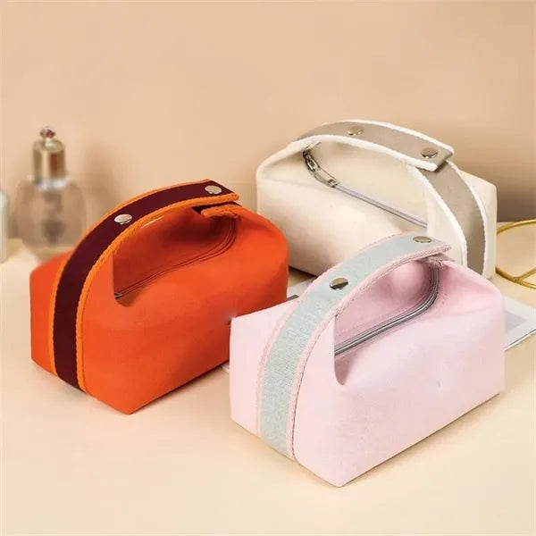 Canvas Cosmetic Bag,Make Up Pouch For Women