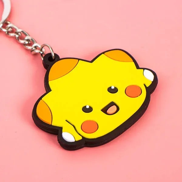 PVC Rubber Keyring