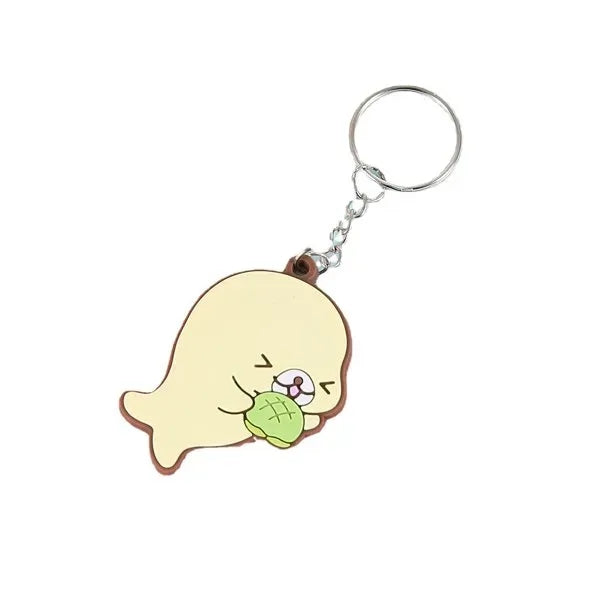 PVC Rubber Keyring