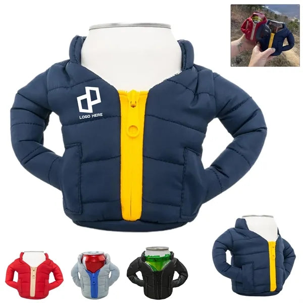 Jacket-shaped Can Cooler