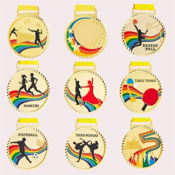 Logo Award Medal with Ribbon for Events