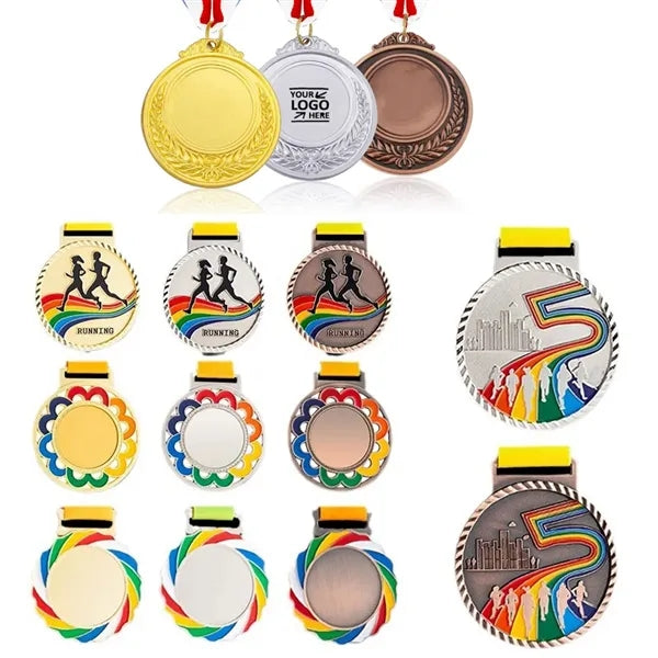 Logo Award Medal with Ribbon for Events
