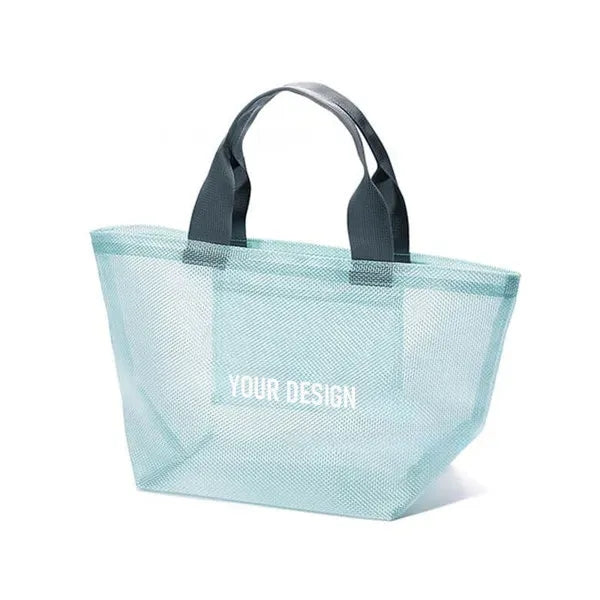 Foldable Mesh Beach Tote Bag