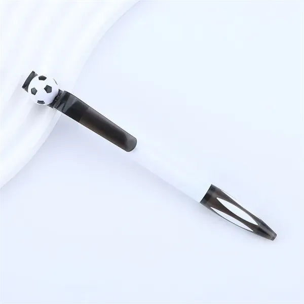 Soccer Spinner Ballpoint Pen - Click Action 1.0mm
