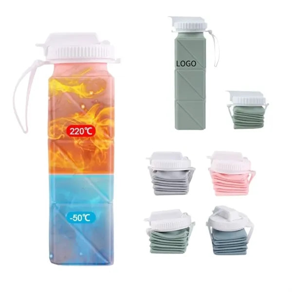 Collapsible Silicone Water Bottle