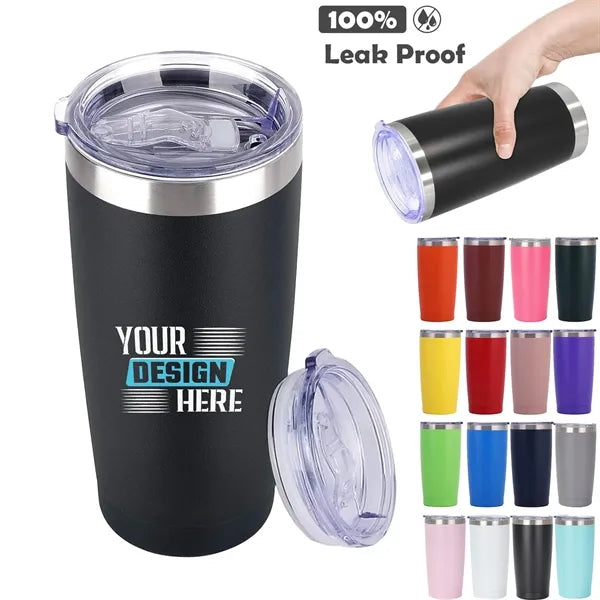 20 oz Travel Coffee Tumbler with Lid