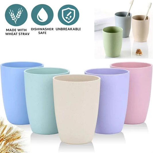 Eco-Friendly Wheat Straw Biodegradable Drinking Cup