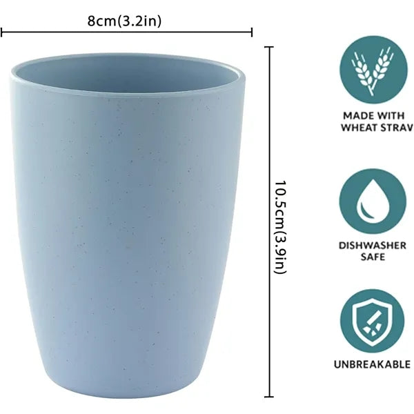 Eco-Friendly Wheat Straw Biodegradable Drinking Cup