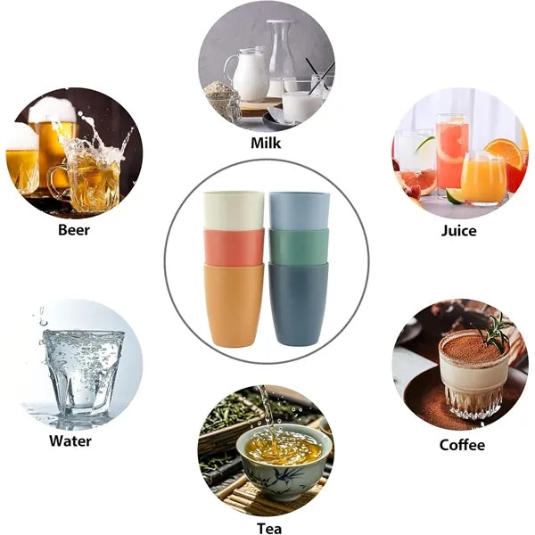Eco-Friendly Wheat Straw Biodegradable Drinking Cup