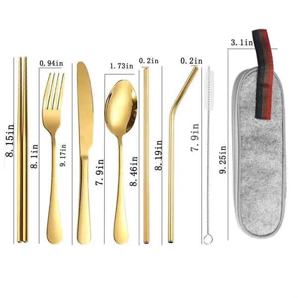 7PCS Stainless Steel Cutlery Set