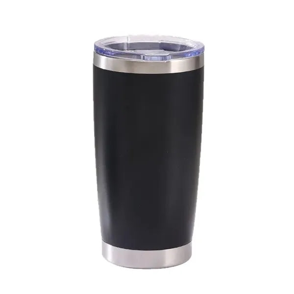20oz Stainless Steel Insulated Tumbler - Spill Resistant Lid