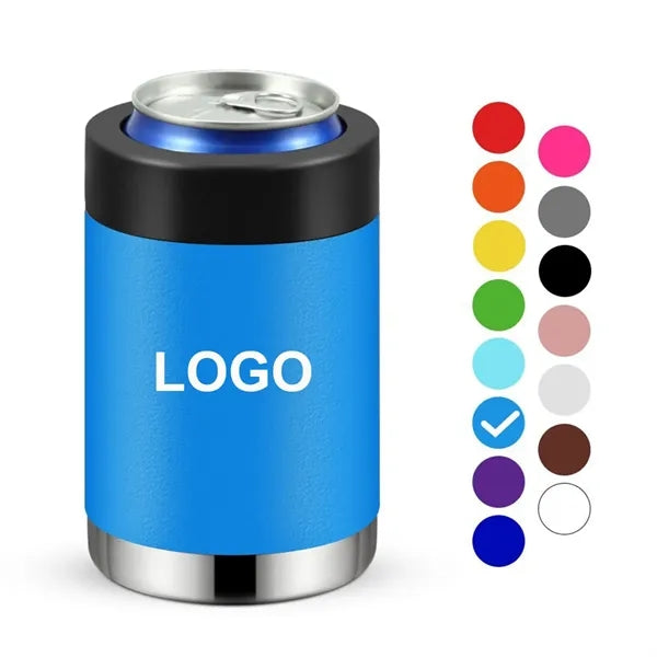 12 oz Stainless Steel Insulated Can Bottle Cooler Cup