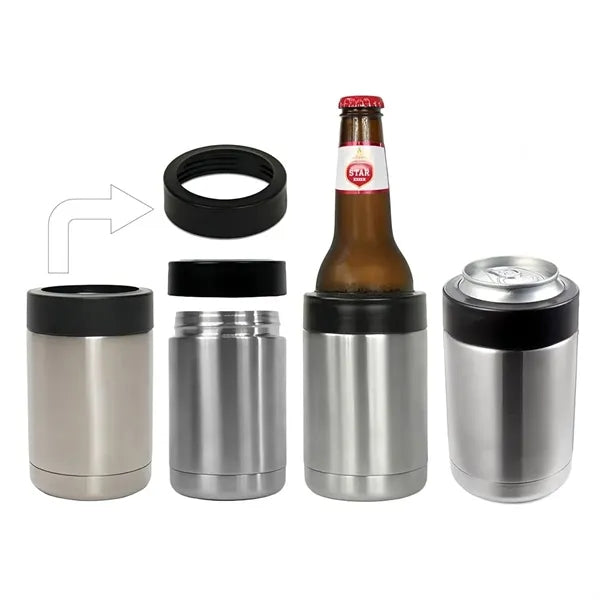 12 oz Stainless Steel Insulated Can Bottle Cooler Cup