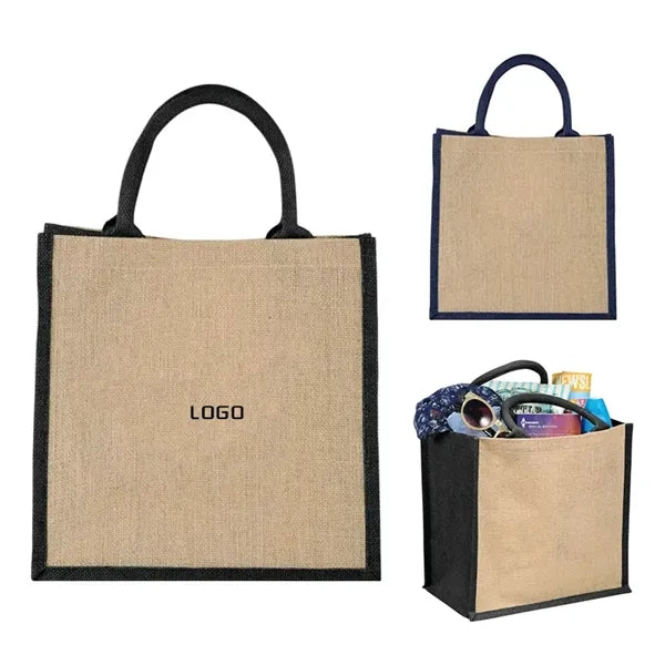Medium Fashion Jute Gift Tote Bags