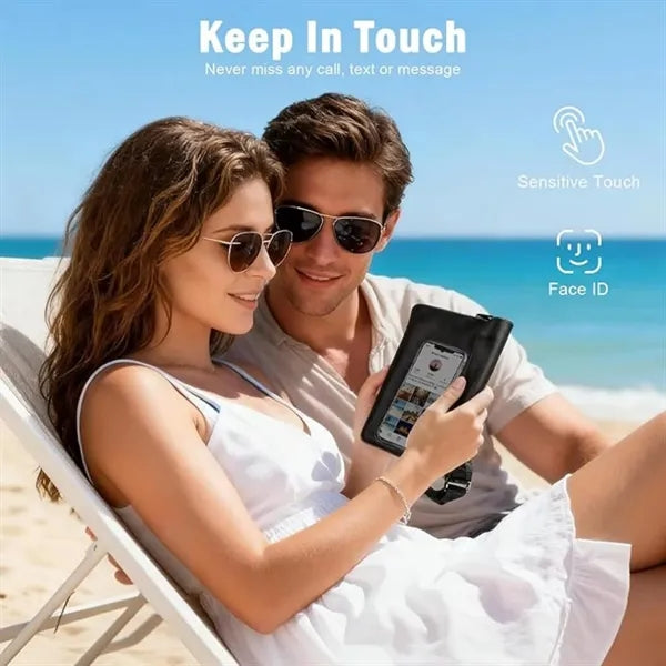 Submersible Waterproof Phone Fanny Pack For Passport Wallet