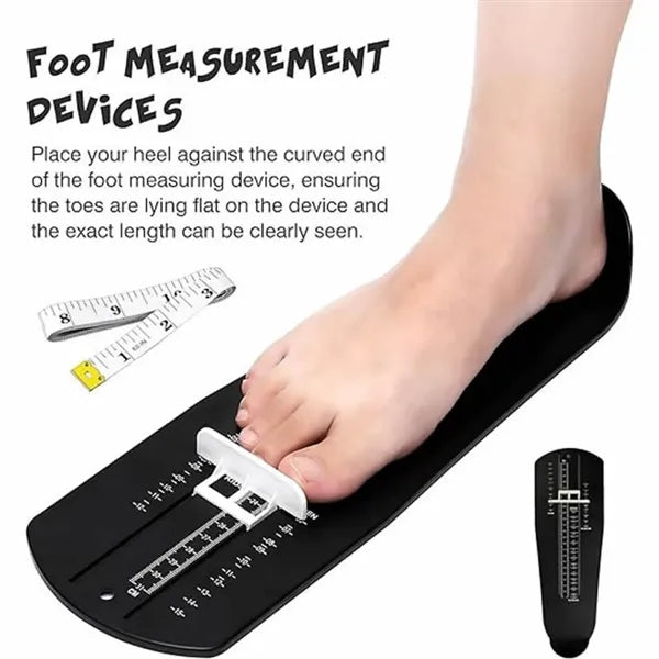 Foot Measuring Device Plastic Shoe Size Ruler Tool