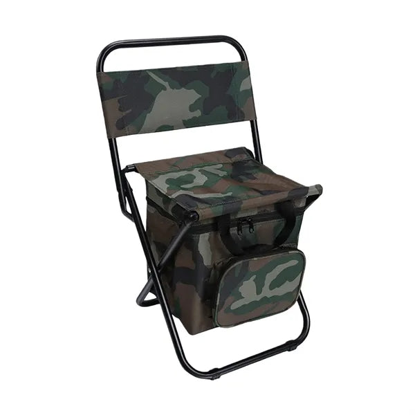 Portable Insulated Cooler Folding Chair