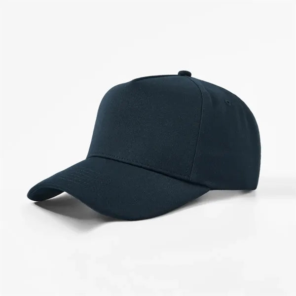 Blank 5 Panel Structured Baseball Cap (Recycled)