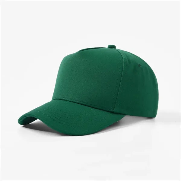 Blank 5 Panel Structured Baseball Cap (Recycled)