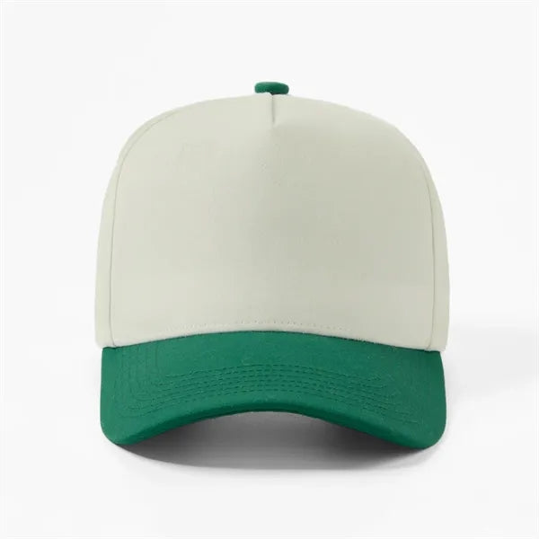 Blank 5 Panel Structured Baseball Cap (Recycled)
