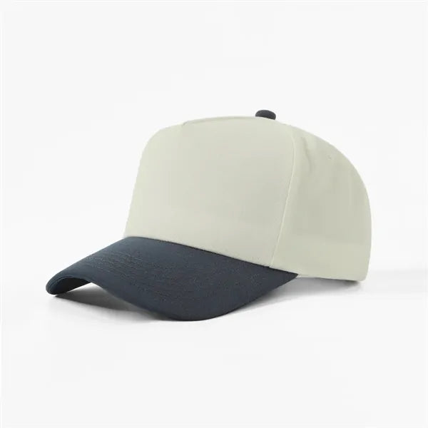 Blank 5 Panel Structured Baseball Cap (Recycled)