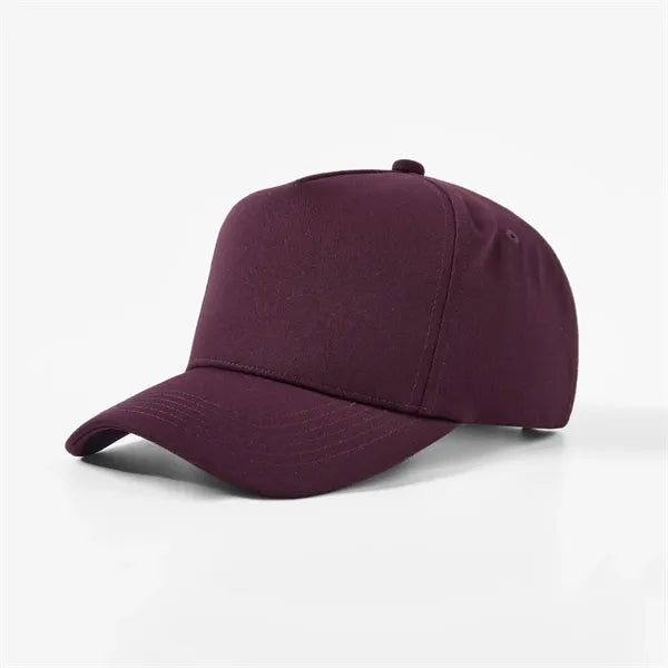 Blank 5 Panel Structured Baseball Cap (Recycled)