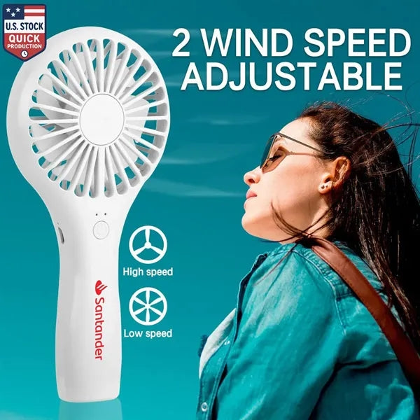 Handheld Mini Fan - USB Rechargeable