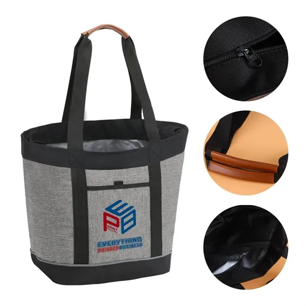Portable Oxford Fabric Insulated Cooler Tote Bag