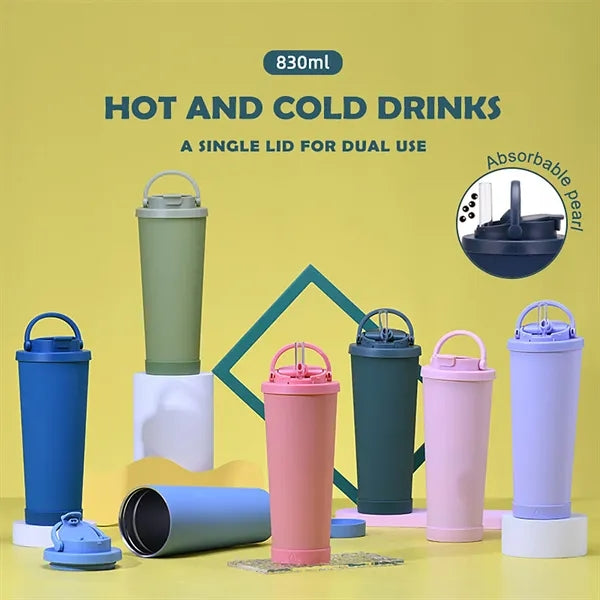 Multi-color Stylish Large-capacity Thermos Cup