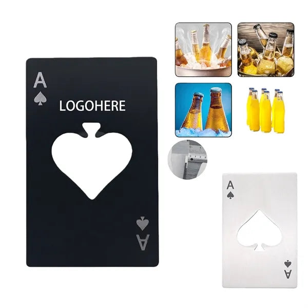 Poker Ace Bottle Opener
