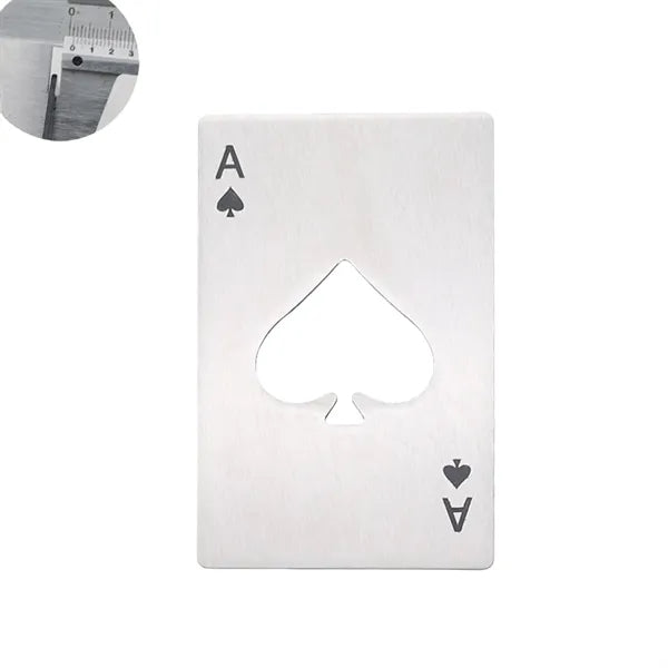 Poker Ace Bottle Opener
