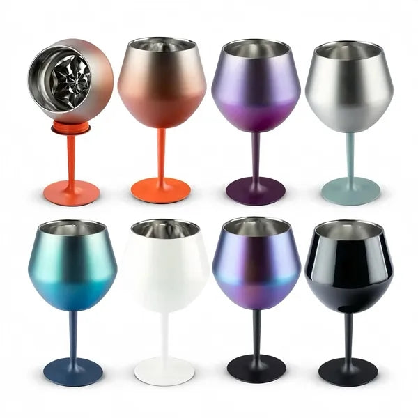 14oz Detachable U-shaped Stem Wine Glass