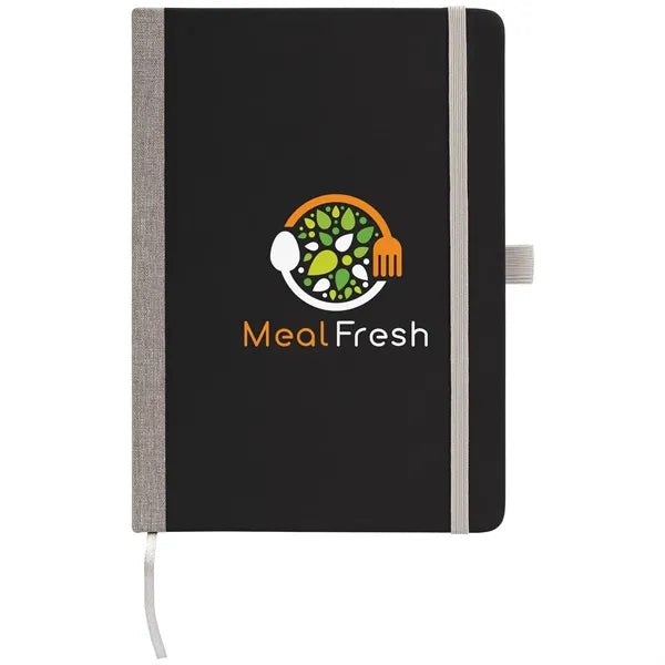 Steinbeck Recycled Two Tone Hard Cover Notebook