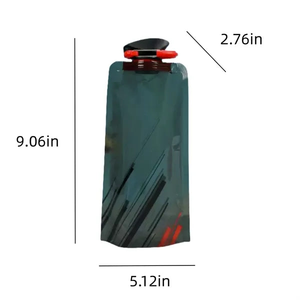 Portable Outdoor Water Bag, Foldable Large Capacity Pouch