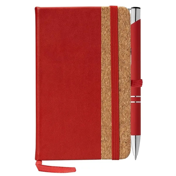 Cork Notebook & Pen Gift Set