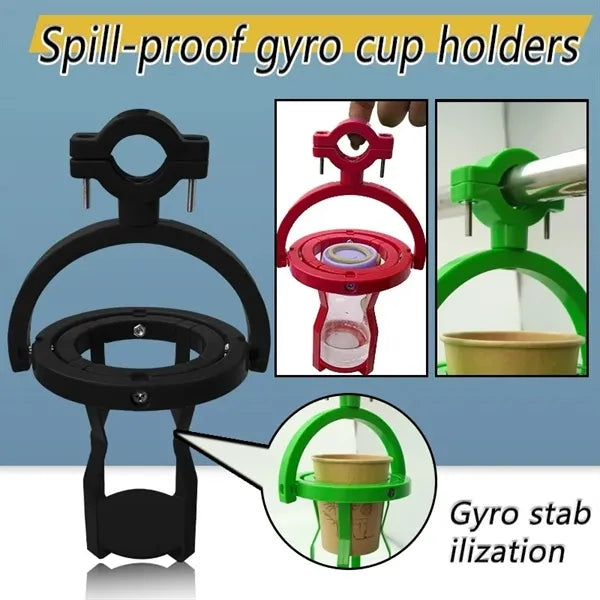 Anti-Spill Gyroscopic Cup Holder