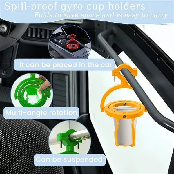 Anti-Spill Gyroscopic Cup Holder