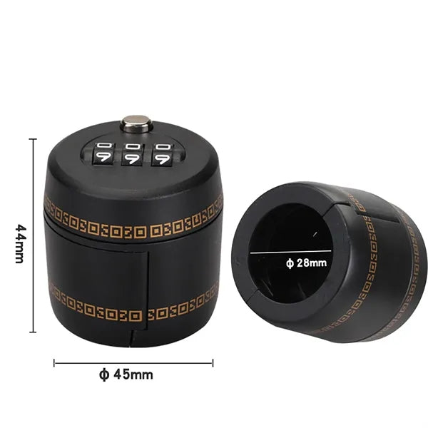 Combination Lock for Wine and Liquor Bottle